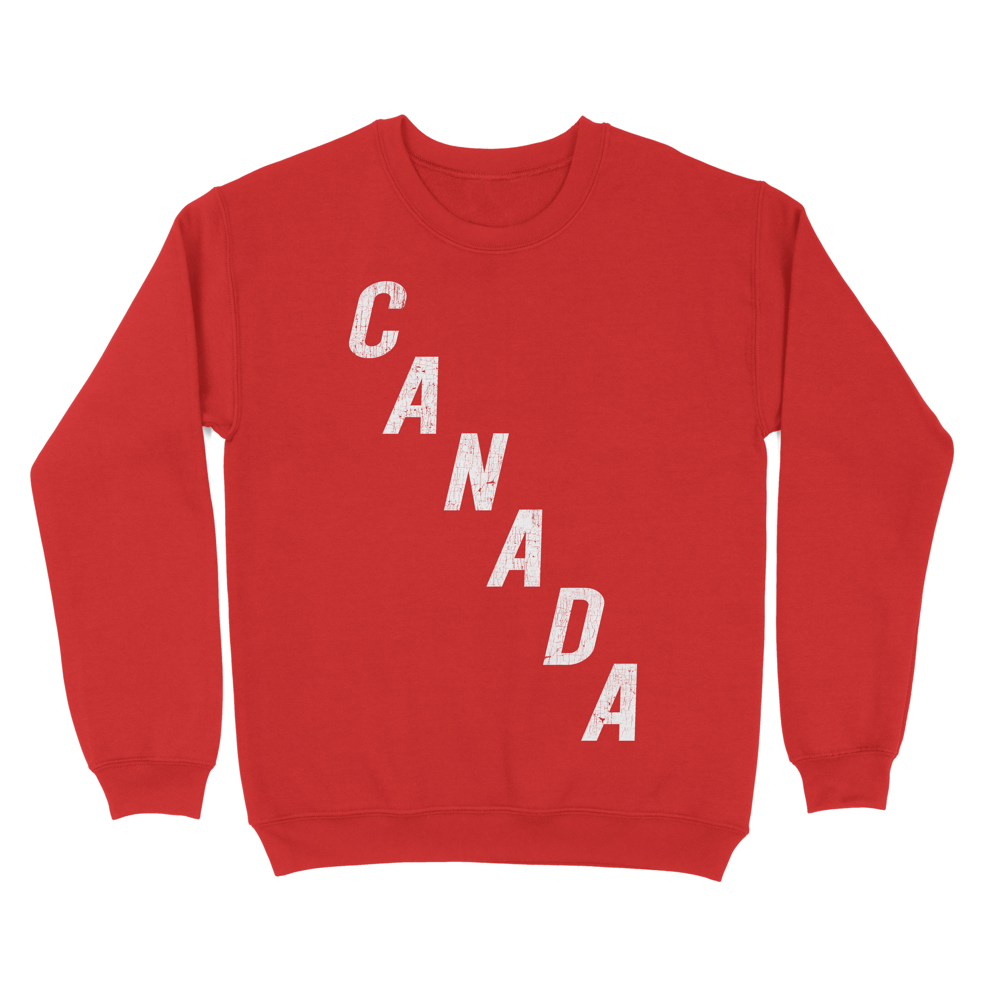 Canada Text Vintage Sweatshirt